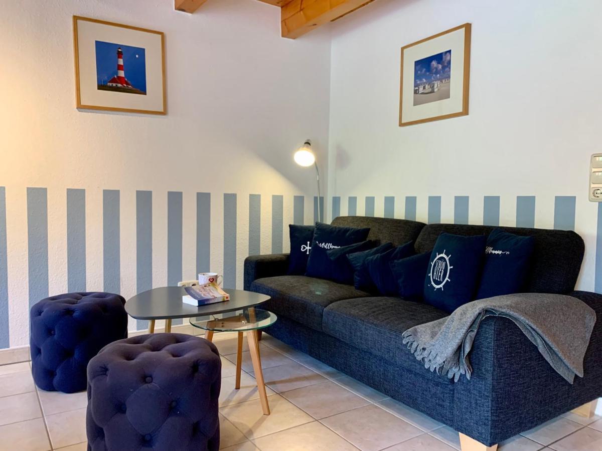 Ferienwohnung 1 Im Boehler Haubarg ซังคท์ พีเทอร์-ออร์ดิง ภายนอก รูปภาพ